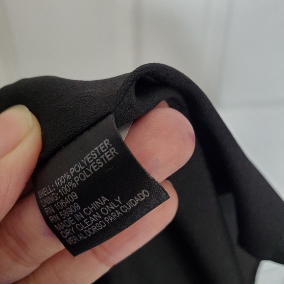 Gianni Bini Denise Black Halter Tiered Ruffled Popover Wide Leg Jumpsuit - Picture 9 of 9